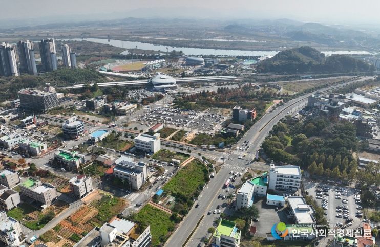 나주역 일대 전경