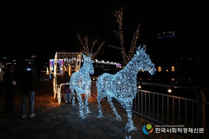 빛가람 빛정원 페스타 ‘빛의 마차’