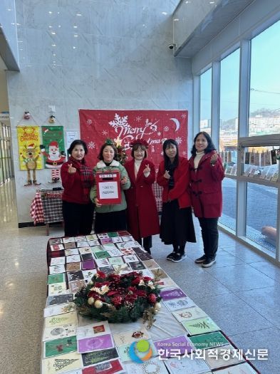 평생학습동아리 젠탱글 카드전시회