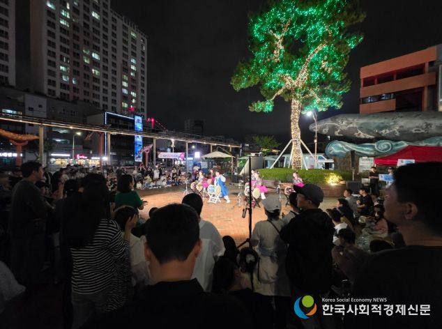 가족과 함께하는 장생포고래문화특구 야간관광 ‘만족도 91.6%’