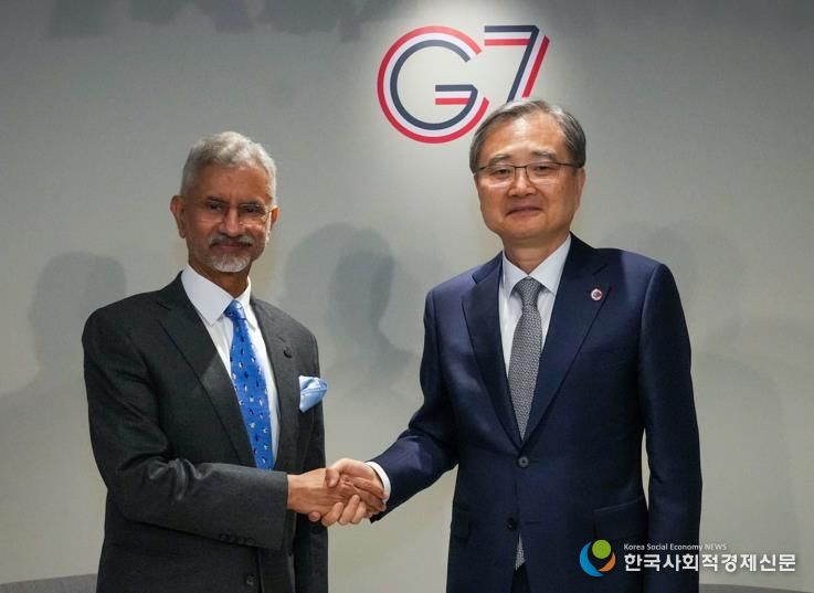 한-인도 외교장관 회담