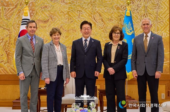 미국 상원의원 대표단 접견(청와대)